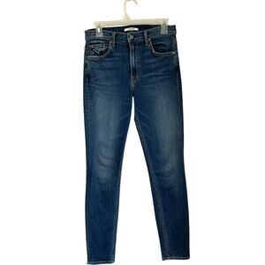 GRLFRND Kendall High Rise Skinny Blue Jeans Size 26